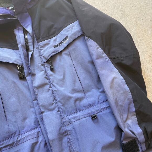 Men's Vintage 90's Moonstone Gore-Tex Faded Purple Mountain Light Ski Jacket L - Picture 9 of 9